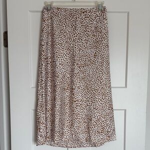Leopard Print Women's Skirt